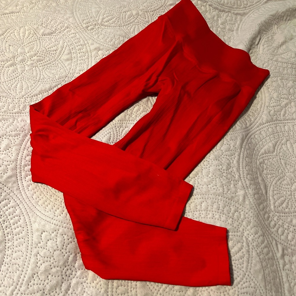 Red VS Pink Active XS Leggings